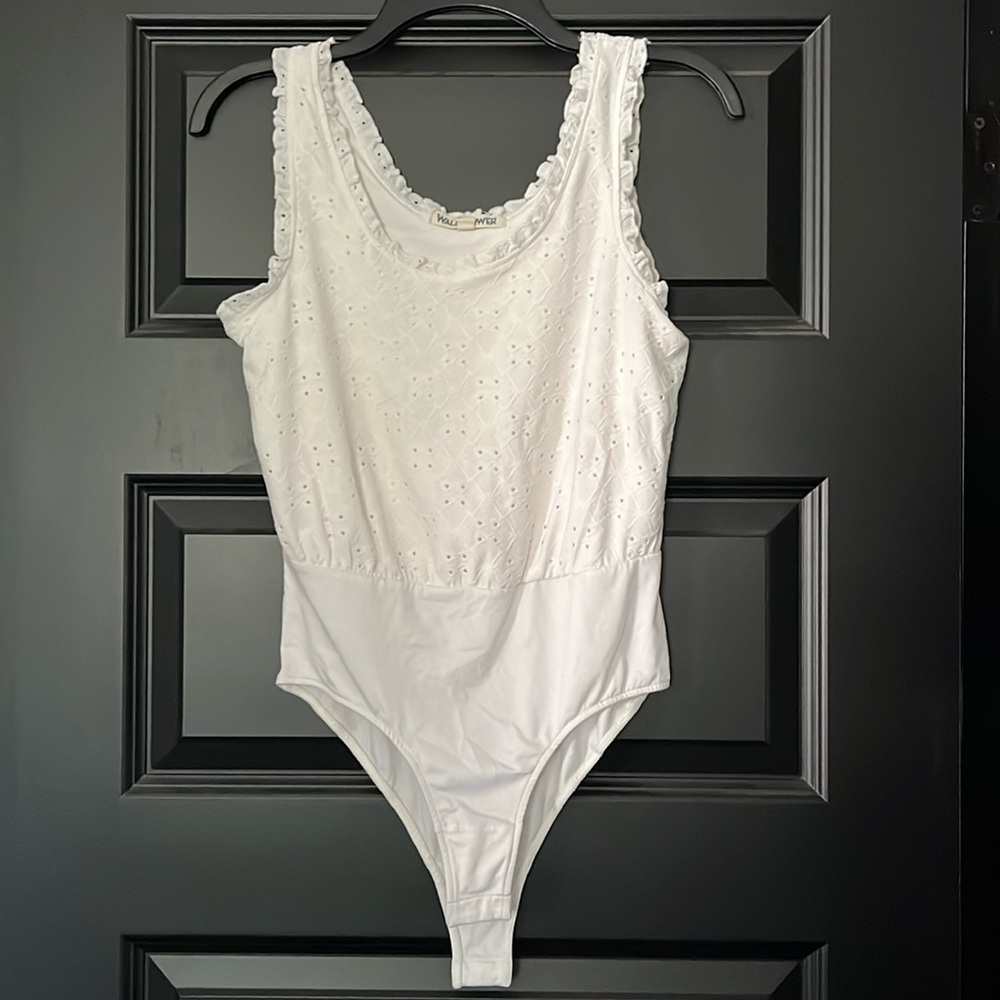 WALLFLOWER Eyelit Bodysuit